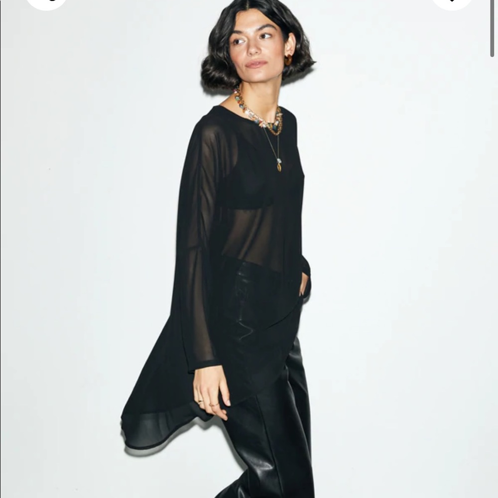 Black Alexander Top, Never Fully Dressed